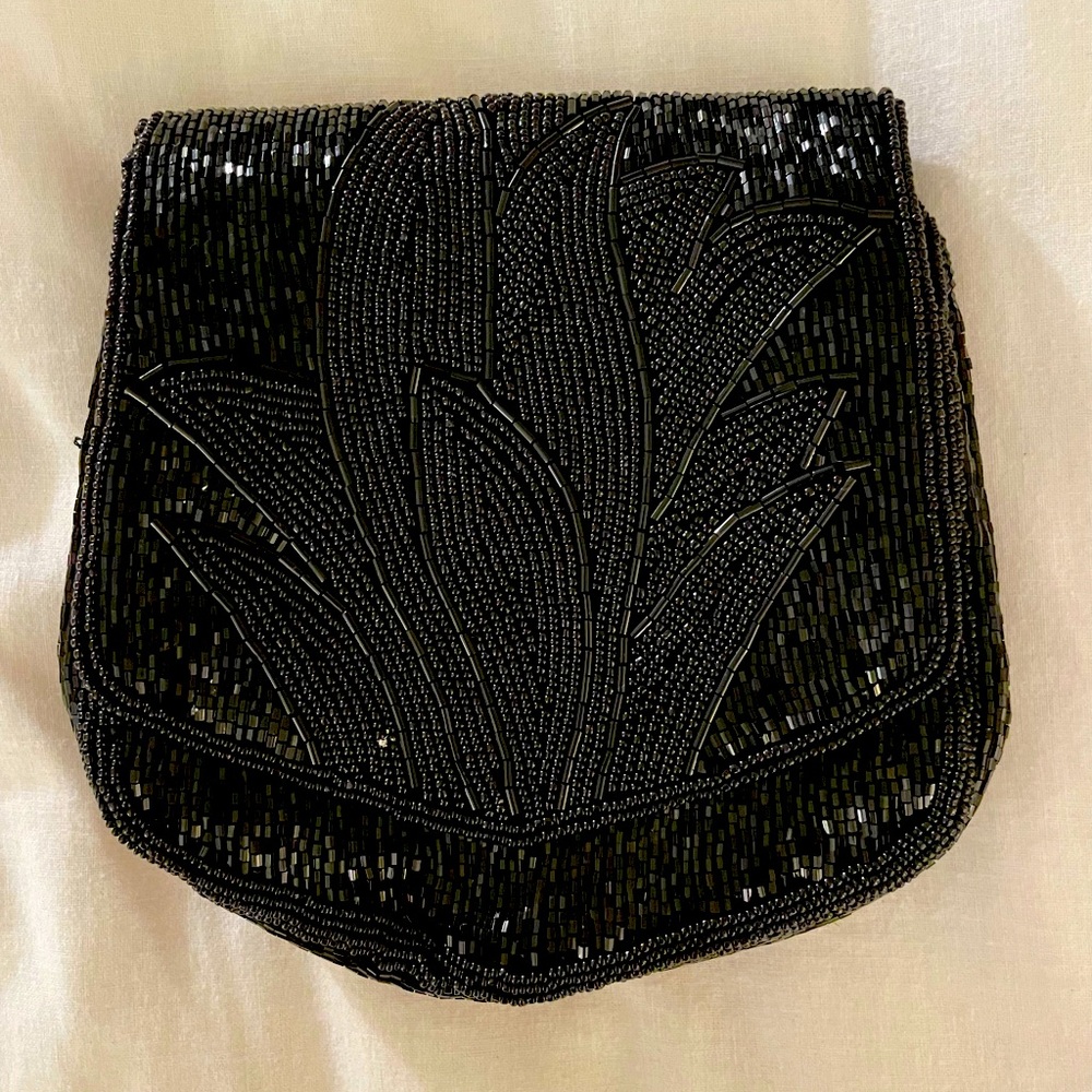 Marshall Fields Vintage 90s Beaded Clutch